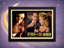 Framed Attack of the 50 Ft Woman (1958) Lobby Card Style Print picture