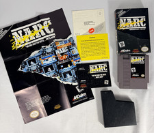 NARC NES CIB Box Manual Poster Reg Card Inserts Tested Acclaim Nintendo FreeShip picture