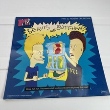 Vintage MTV's Beavis And Butt-head 1997 16 Month Landmark Calendar picture