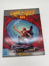 1992 PC Big Box Quest For Glory 3 III Wages of War Sierra Complete picture