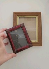 💕 2x VTG SMALL PICTURE FRAME ASSORTED ORNATED PHOTO GALLERY DECOR 5X4 3.5X2.5 picture