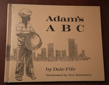 ADAM'S ABC Dale Fife 1971 Vintage Children's Book BLACK AMERICANA Don Robertson picture