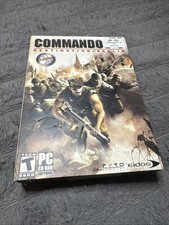 Commandos 3: Destination Berlin (PC Game, 2003) Slipcover Foldout Poster picture