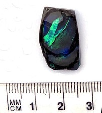 Rough rub black opal 8.1 carat Lightning Ridge  -  IN AUSTRALIA picture