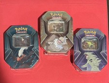 Pokemon Triple Whammy Tins lot of 3 picture