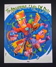 Vintage Intel Adventures of Mr. PLD Poster Buddy Hickerson Art 19.75x16 Promo picture