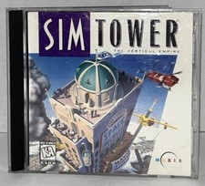SimTower The Vertical Empire (PC CD-ROM) 1997 Vintage Computer Game picture