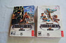 Atari Unreal Tournament 2004 Complete 6-DISC PC CD-ROM Plus 2003 Discs picture