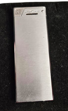 MR. DANDY VINTAGE Slim Silver Tone Lighter Signed 50's 60's picture