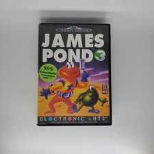 James Pond 3 | PAL Sega Mega Drive Game | Authentic | Complete CIB | US Seller picture