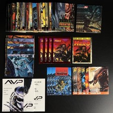 1994 Topps Aliens Predator Card Set (Missing 5 Cards) - Pre-Release 1-3 + Promos picture