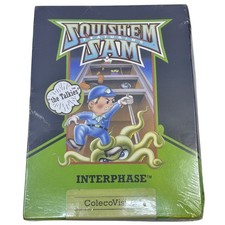 Squish'em Featuring Sam ColecoVision Interphase Video Game New Sealed Vintage picture
