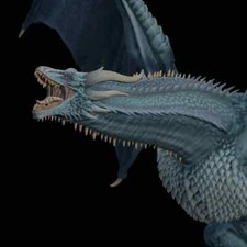 Dreamfyre Dragon Resin Sculpture Statue Model Kit Unpainted/Unassembled picture