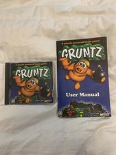 Gruntz PC Game Puzzle Brain Game Jewel Case with Manual Monolith rare picture