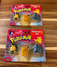 Vintage 1999 Toy Island Pokemon Stationary Set Sealed Set of 2 #66400 picture