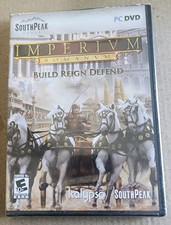 Imperium Romanum (2008) PC NEW Factory Sealed ~ Rare US Retail Store Edition ~ picture