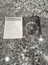 Populous The Beginning (PC, 2001) Manual + Reference Card ONLY No Game Included picture