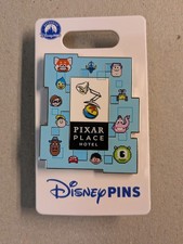 Disneyland Pixar Place Hotel Logo Pin picture