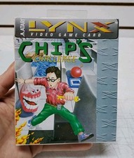 Chip's Challenge (Atari Lynx, 1989) Factory Sealed with Hanging Tab *READ* picture