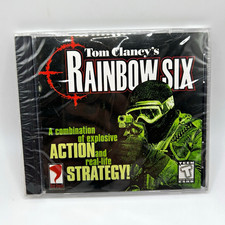 Tom Clancy's Rainbow Six Classic PC CD Game + Eagle Watch Mission Pack SEALED picture