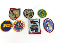 Boy Scout Patch Lot 7pc Mid-Tennessee Council 1985 Philmont Trek JLT OA Vintage picture