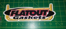 VINTAGE FLATOUT Stickers Decal Old Stock Original picture