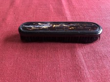 Vintage Faux Tortoise Shell Clothing Brush, 1940's England picture