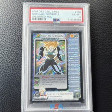 SCORE 2001 DBZ Cell Saga Goku, the All Powerful #160 Unlimited Foil PSA 6 picture