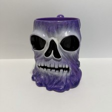 Monster Jam 2013 Grave Digger Souvenir Ghost Mug w/ Driver Autographs - LOOK picture