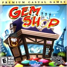 Gem Shop (PC/Mac CD-ROM, 2005) *Disc Only* NO CASE NO ART Match-3 Puzzle Game picture