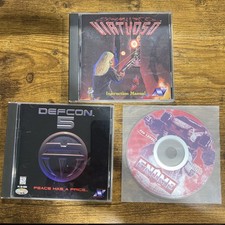 Virtuoso, Defcon 5, G Nome, 3 Pc Video Games - Excellent condition - Vintage picture