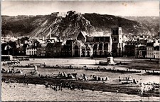 Cherbourg, France RPPC Postcard - L'Église de la Trinité & Le Roule picture