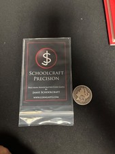 SchoolCraft Precision 3CM coin gaff made with real Morgan dollars picture