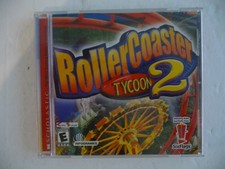 Roller Coaster Tycoon 2 Computer Game 2002 Six Flags Version with User Guide, PC picture