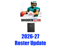 Madden NFL 06 — 2026–27 Roster Update Madden Card PlayStation 2 PS2 2026 2027 picture