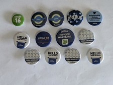 Lot 13 JetBlue Airways Pins Buttons Vintage Early-Mid 2000s Aviation Employee picture