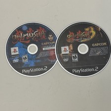 Onimusha 3 Demon Siege & Onimusha Warlords PlayStation 2 Disc Only Good Tested picture