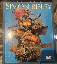 The Art of Simon Bisley Hard Cover Book. You Must Read Discrimination. Very Rare picture
