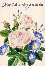 Religious Vintage SUPPORT Card Designed by Anne Marie Trechslin 1981 + Envelope picture