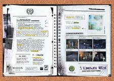 2000 Deus Ex PC Original Advertisement / Retro Promo v2 picture