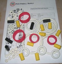 1994 Bally/Midway Popeye Saves the Earth Pinball Machine Rubber Ring Kit picture