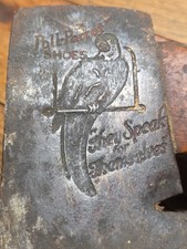 Rare Vintage Poll-Parrot Shoes Advertising Hatchet Axe - Some Original Paint picture