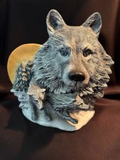 Gray Wolf Blue Eyed Timber Pack on Rocks 10