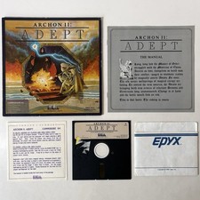 Archon II: Adept 1984 Battle of the Mages Electronic Arts Commodore 64 Untested picture