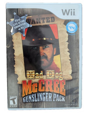 Mad Dog McCree Gunslinger Pack Wii Complete CIB Manual Majesco picture