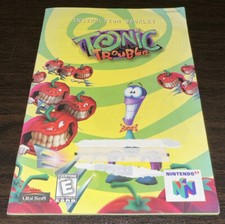 Tonic Trouble N64 Nintendo 64 NES Authentic Manual Book Booklet Only No Game picture