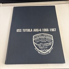 USS Tutuila (ARG-4) 1966-1967 Vietnam Deployment Cruise Book With Photo picture