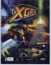 2003 XGRA Extreme G Racing Association PS2 Xbox Gamecube Print Ad/Poster Pop Art picture