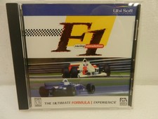 F1 Racing Simulation 1998 SIMULATOR Ubi Soft PC windows Video Game Rare VINTAGE picture