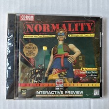 Normality 1996 Pc Game Interplay Gremlin Interactive NEW SEALED picture